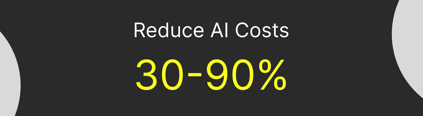AI Cost Optimization illustration showing cost reduction strategies
